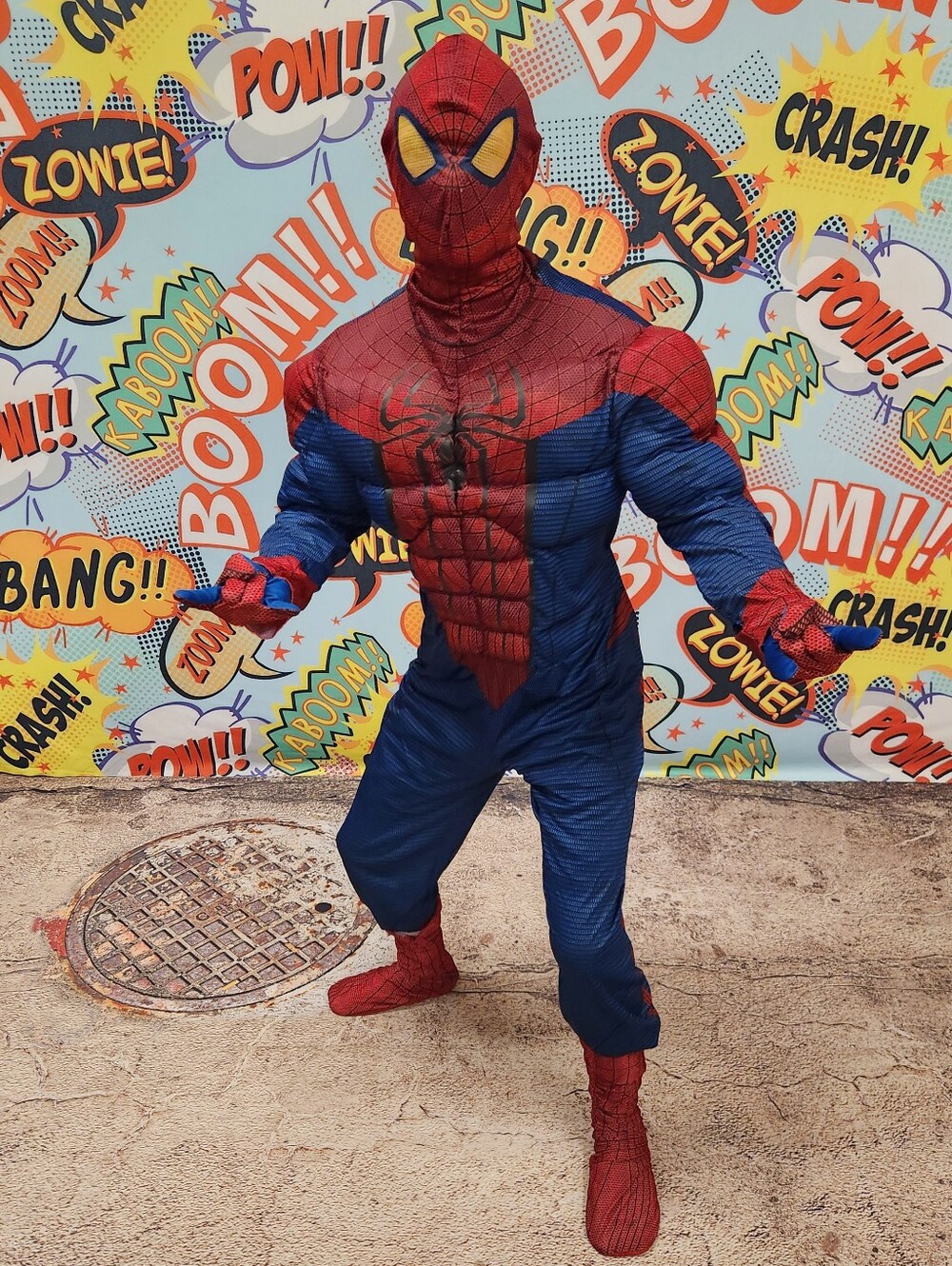 Mens the Amazing Spider-Man Halloween costume Disguise Inc Size XL